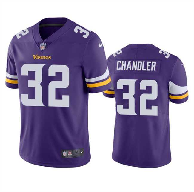 Men & Women & Youth Minnesota Vikings #32 Ty Chandler Purple 2023 F.U.S.E. Vapor Untouchable Limited Jersey